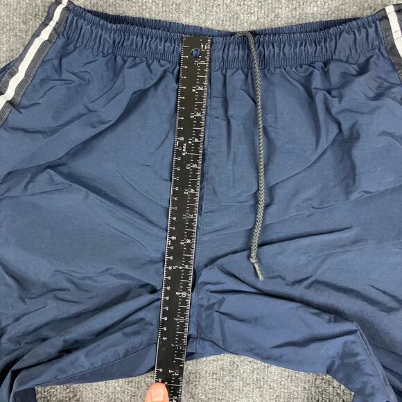 Gear for Sports Track Pants Mens Small Navy Blue Striped Windbreaker Athletic - Picture 7 of 12